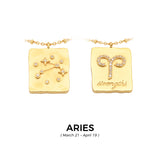 Star Necklace Aries